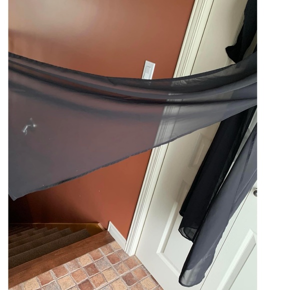 Guess Black Sheer Swim Coverup - Picture 7 of 10